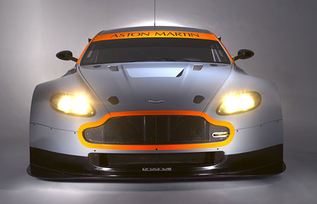 Aston Martin has unveiled the first photos of its Aston Martin Vantage GT2 