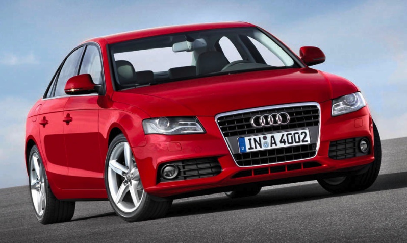 The new B8 Audi A4 rides on Audi's new MLP platform that first made it's 