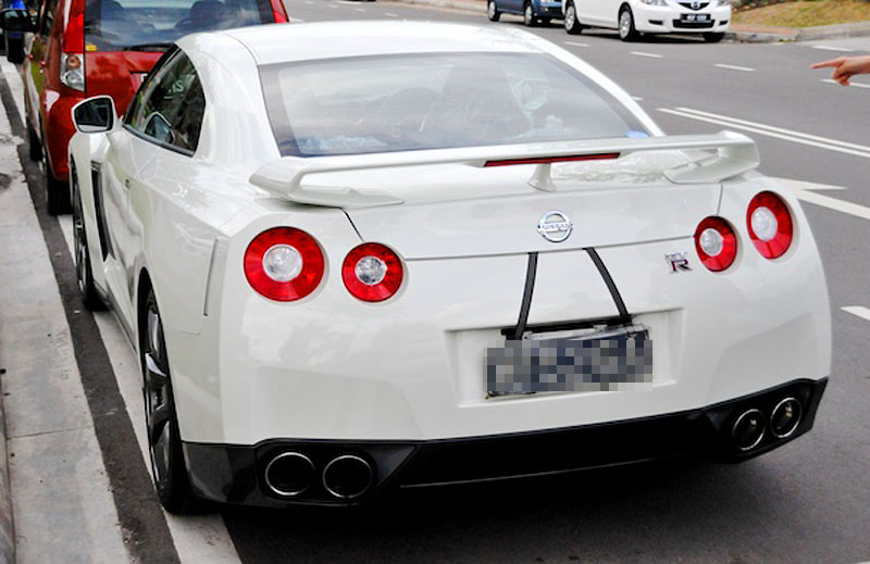 Unregistered Nissan GTR spotted in Malaysia