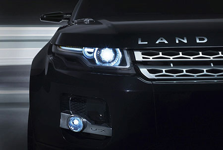 Luxury Land Rover LRX Hybrid Car photos