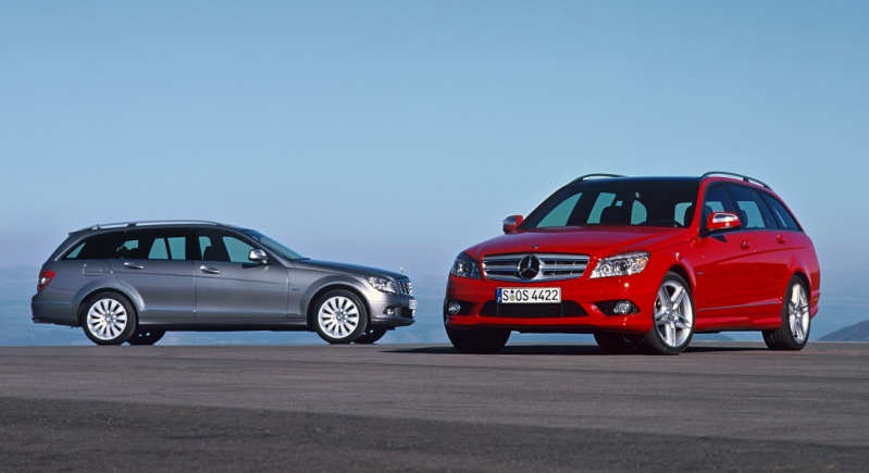 The second body variant of the new W204 CClass has been unveiled by the 
