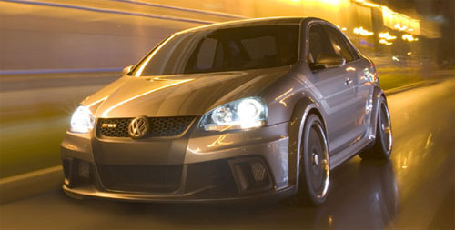 Let's have a look at the Volkswagen Jetta R GT concept