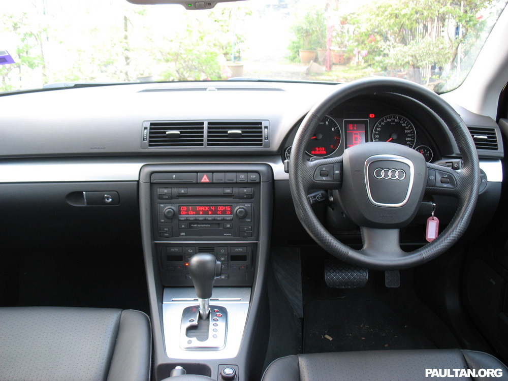 Audi A4 2000 Interior. Audi A4 2.0T FSI Multitronic