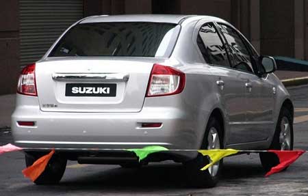 Suzuki Sx4 Sedan. Suzuki SX4 Sedan Spotted!